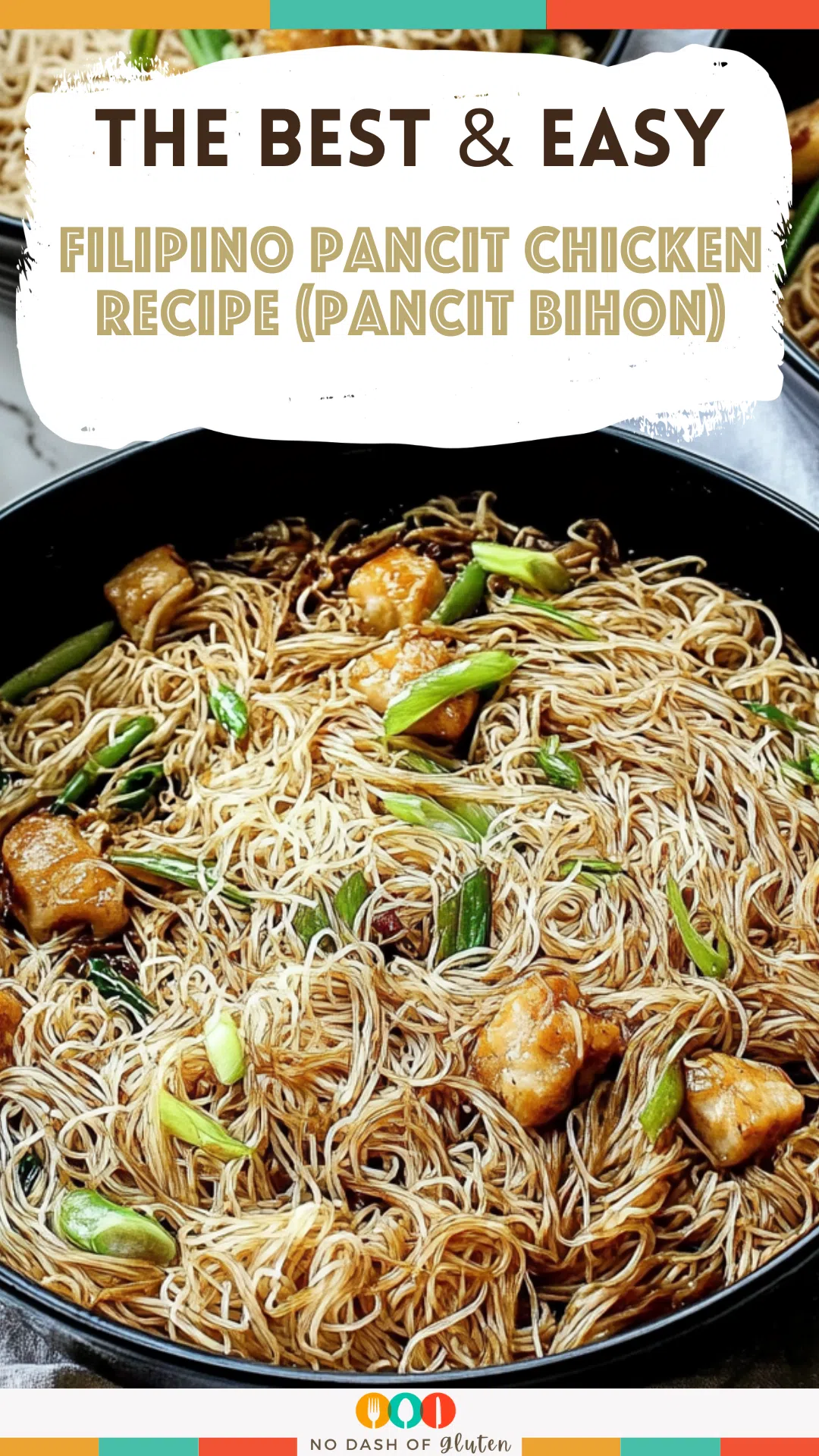 Filipino Pancit Chicken Recipe (Pancit Bihon)