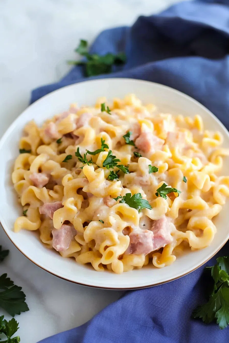 Golden, bubbly cheese on top of a comforting baked dish.