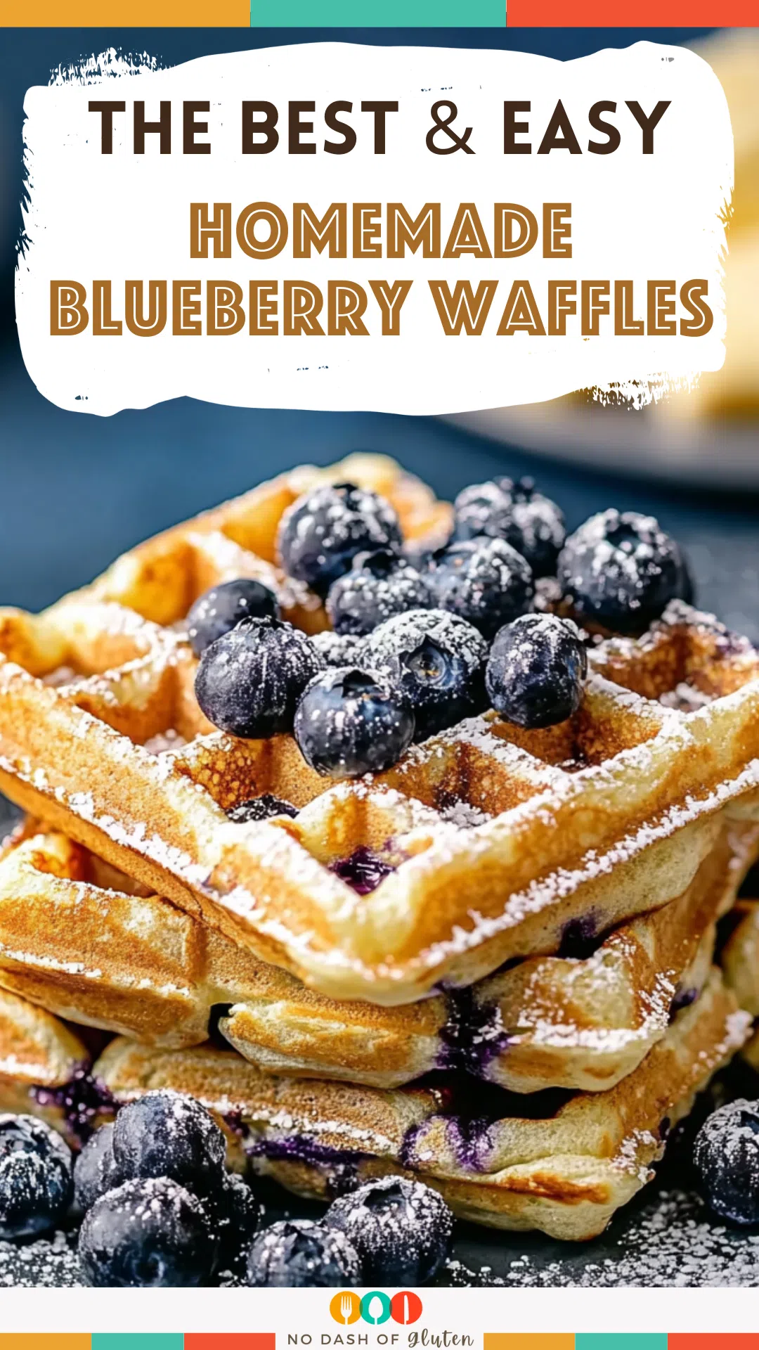 Homemade Blueberry Waffles