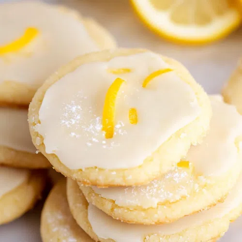 Buttery cookies with a smooth glaze, perfect for tea time.
