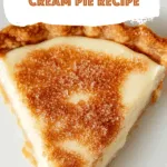 Old Fashioned Sugar Cream Pie Recipe