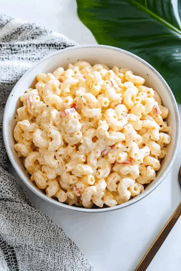 Ono Hawaiian Macaroni Salad Recipe