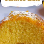Orange Cake Recipe
