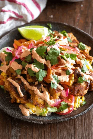 Pollo Con Tajadas Recipe