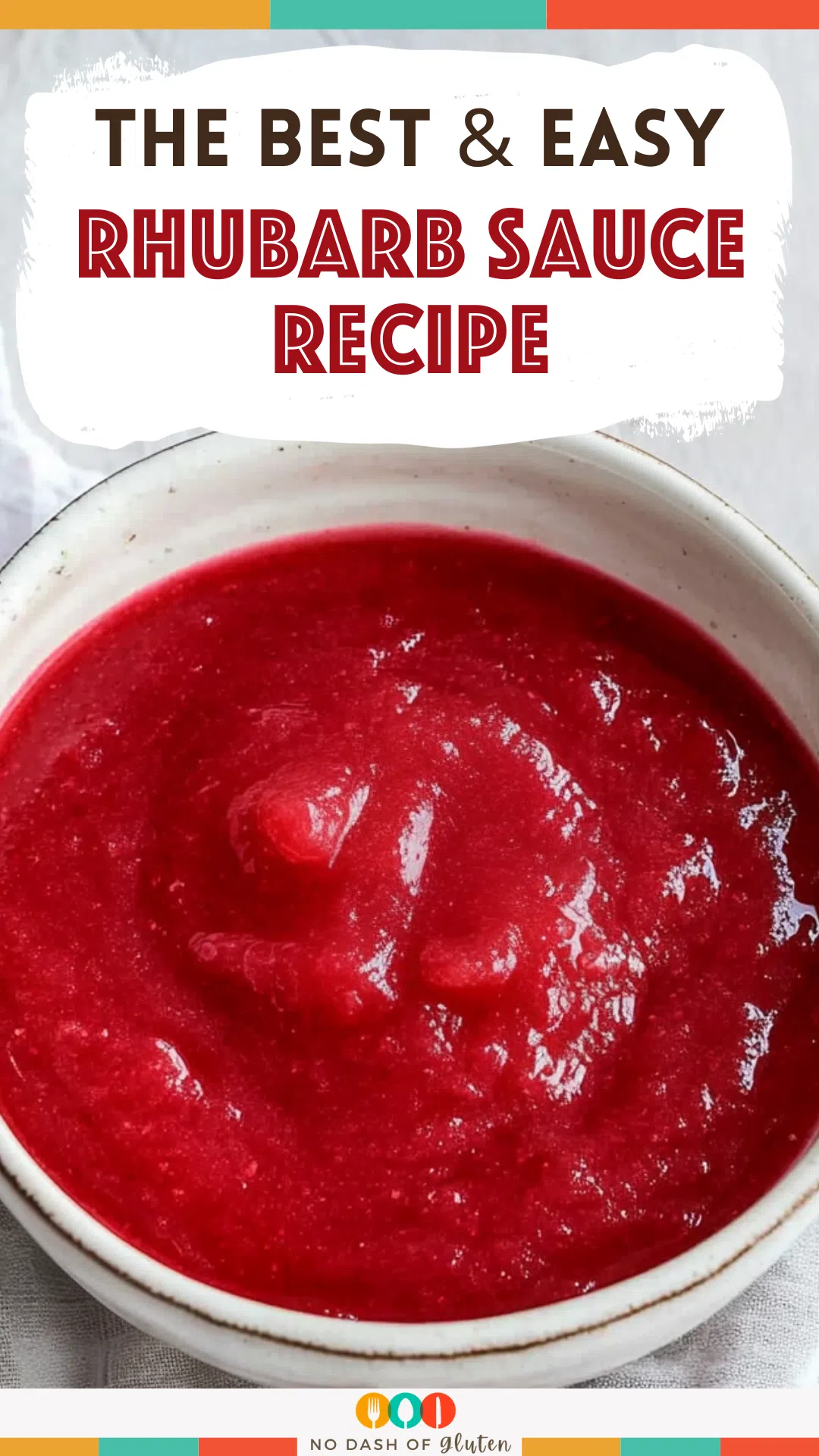 Rhubarb Sauce Recipe