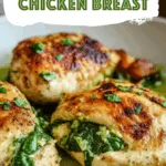 Spinach Stuffed Chicken Breast