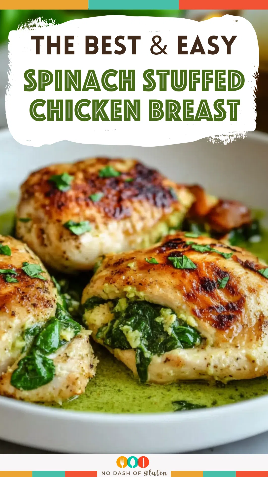 Spinach Stuffed Chicken Breast