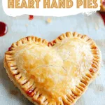 Strawberry heart Hand Pies