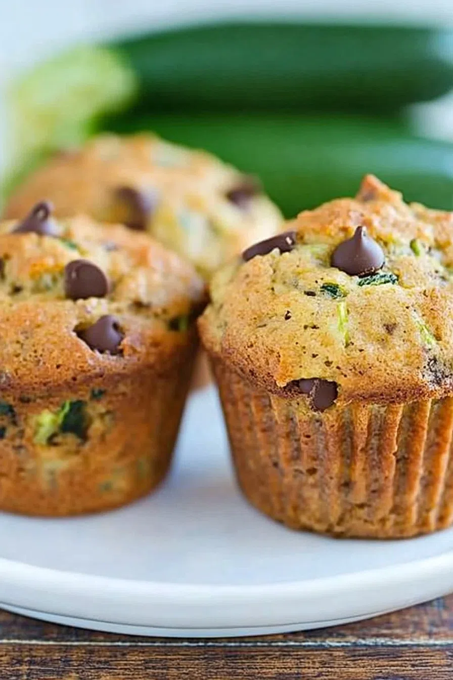 Zucchini Chocolate Chip Muffins Recipe