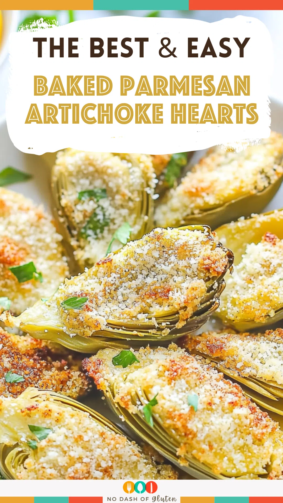 Baked Parmesan Artichoke Hearts