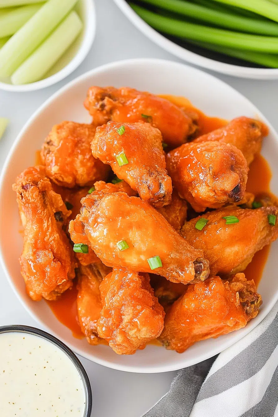 Game-day snack arrangement with bold, spicy flavors.