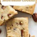 Butter Pecan Shortbread Cookies