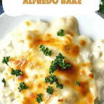 Cheesy Cauliflower Alfredo Bake