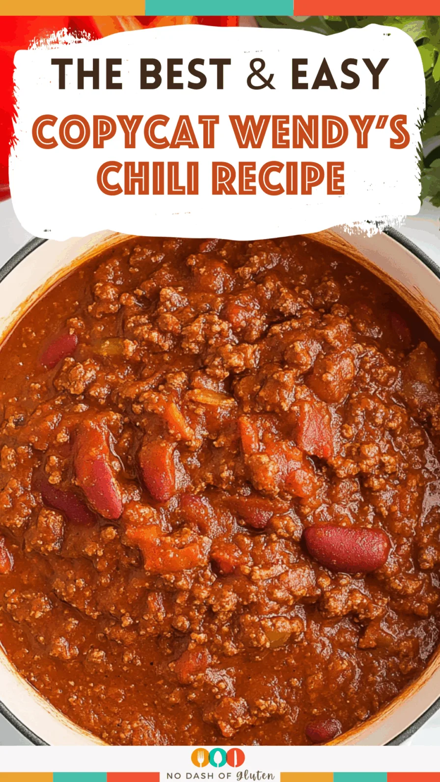 Copycat Wendy’s Chili Recipe