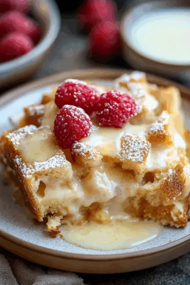 Easy Bread Pudding