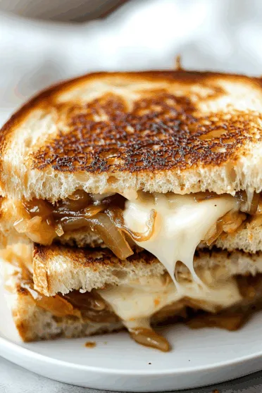 French Onion Grilled Cheese Sandwich Recipe