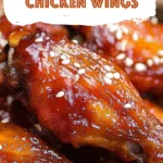 Honey Sriracha Chicken Wings