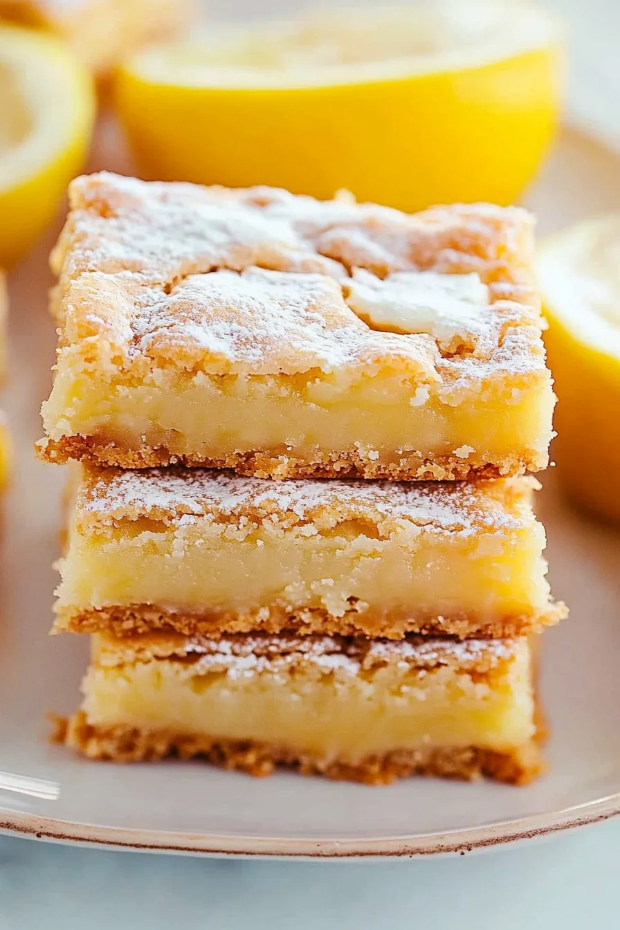 Lemon Blondies Recipe