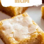 Lemon Blondies Recipe