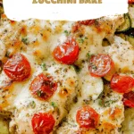 Mediterranean Chicken Zucchini Bake