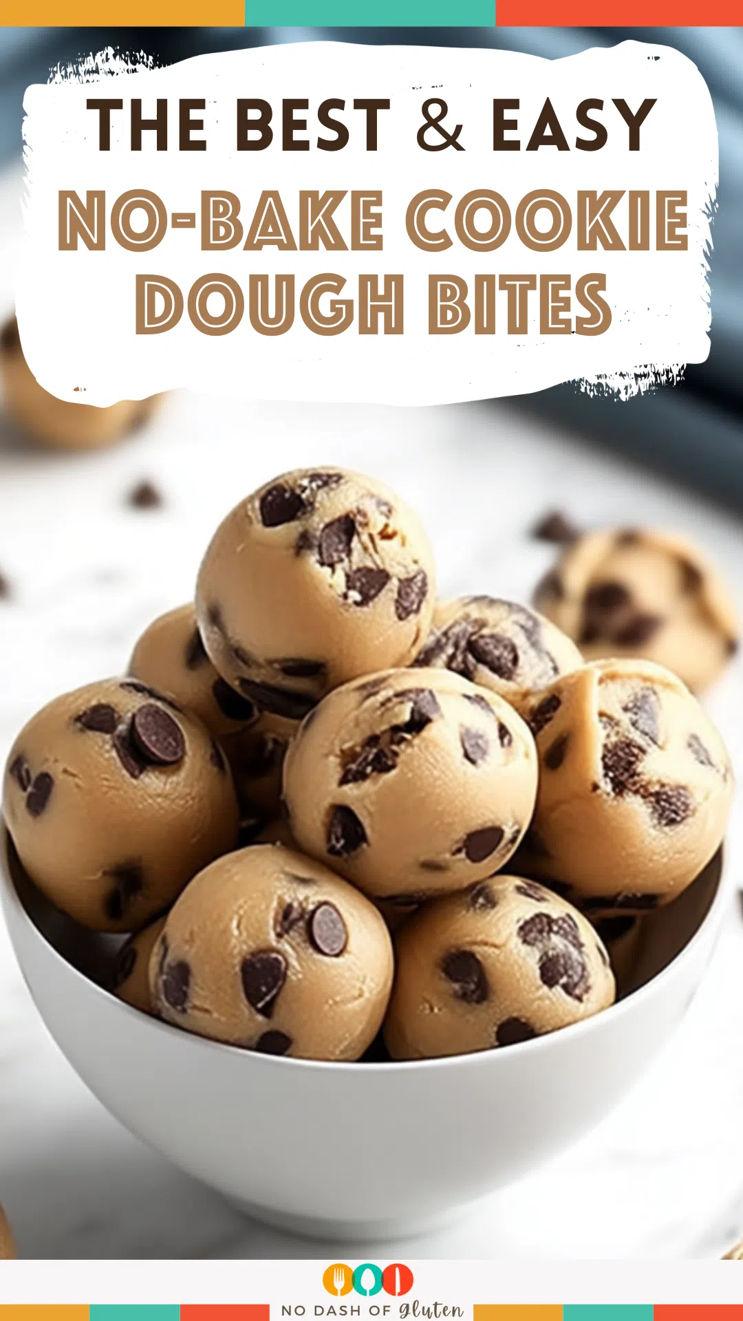 No-Bake Cookie Dough Bites