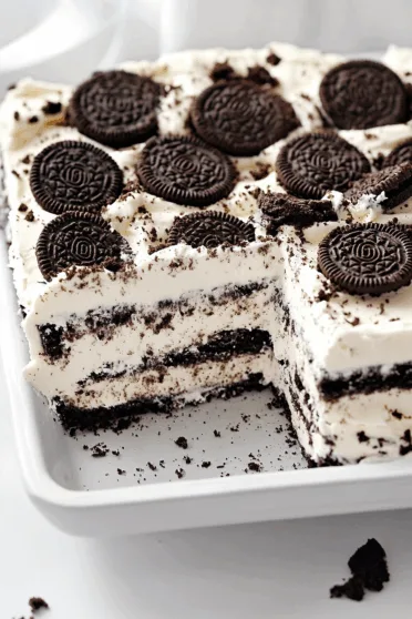 Oreo Icebox Cake