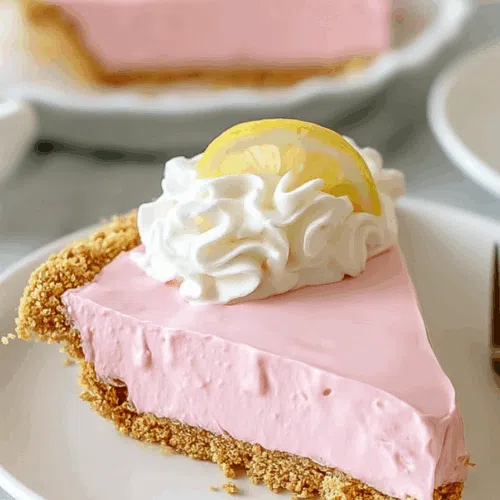 Overhead view of a chilled pie with a smooth, glossy surface.