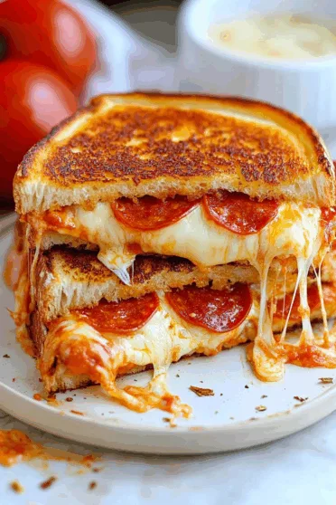Pizza Grilled Cheese