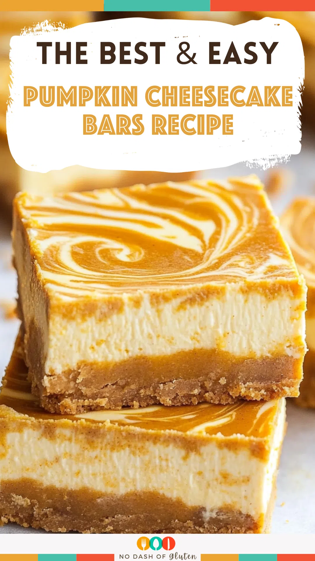 Pumpkin Cheesecake Bars Recipe
