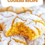 Pumpkin Crinkle Cookies Recipe