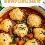 Vegetable Dumpling Stew