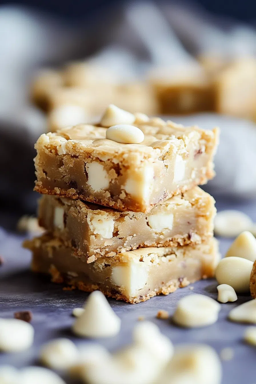Sliced dessert bars showcasing a rich, fudgy texture.