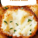 Air Fryer Cheesy Mashed Potato Balls