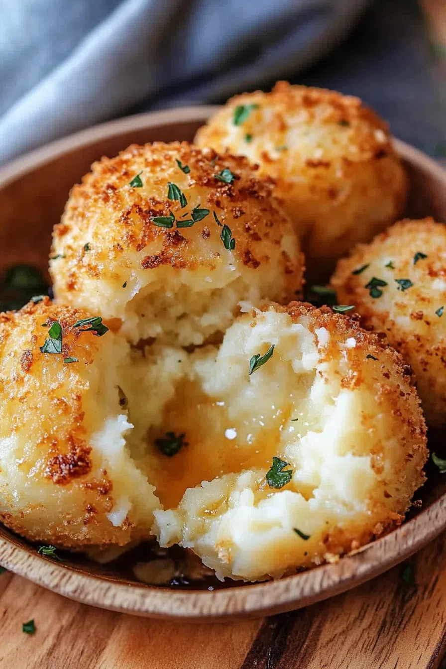 Golden, crispy bites arranged neatly on a serving platter.