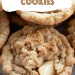 Apple Crumble Cookies