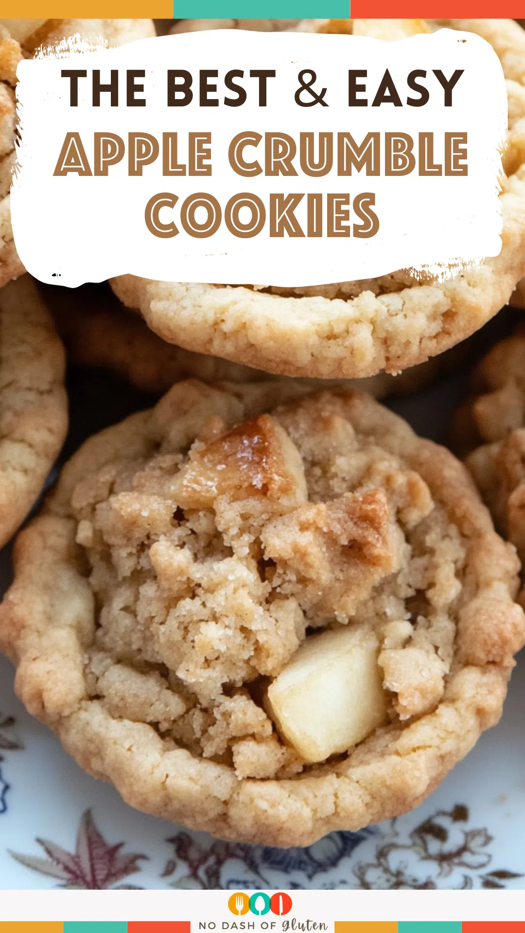 Apple Crumble Cookies