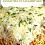 Baked Cream Cheese Spaghetti Casserole