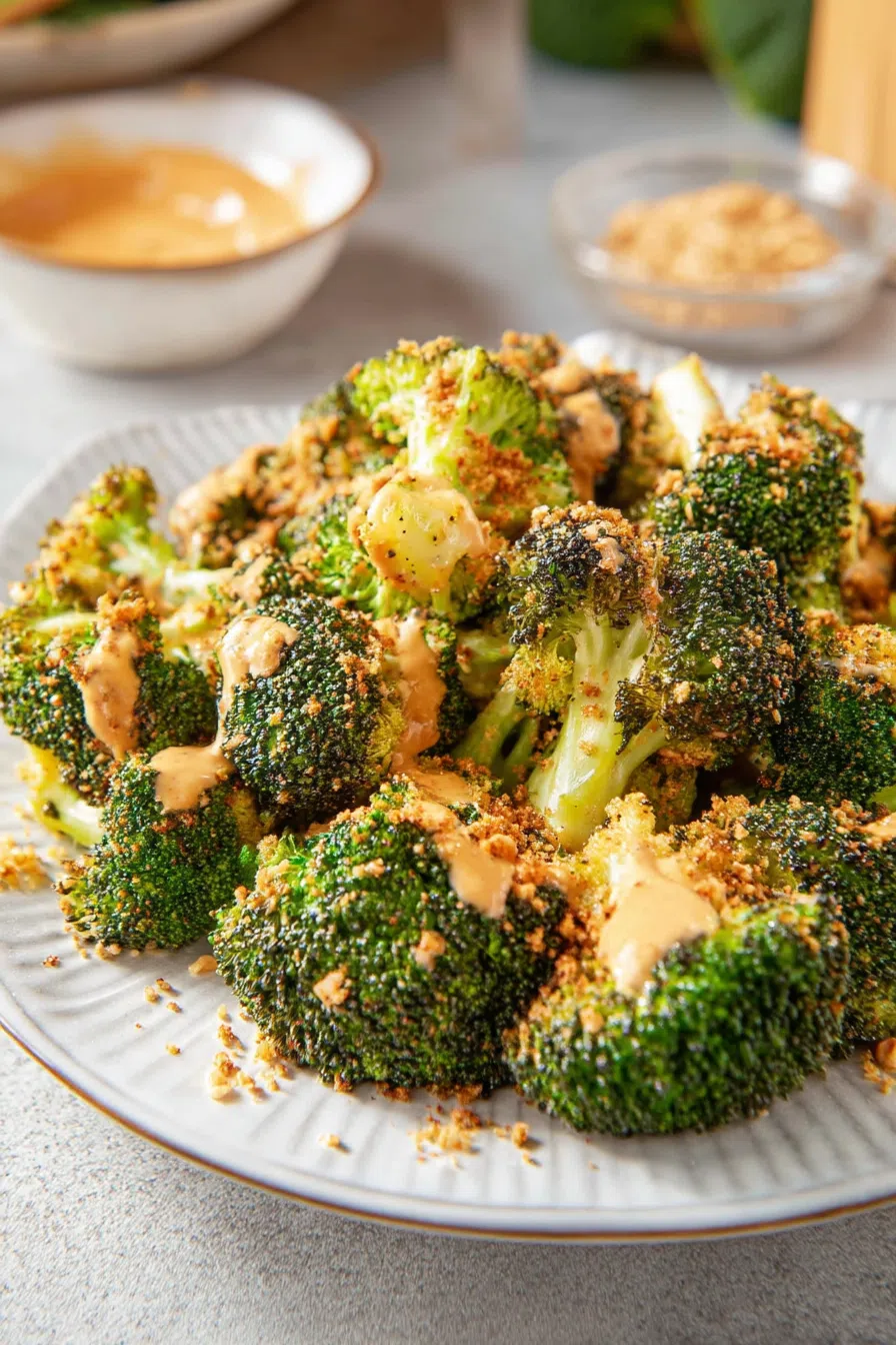 Close-up of a chilled veggie salad featuring a variety of textures and colors.