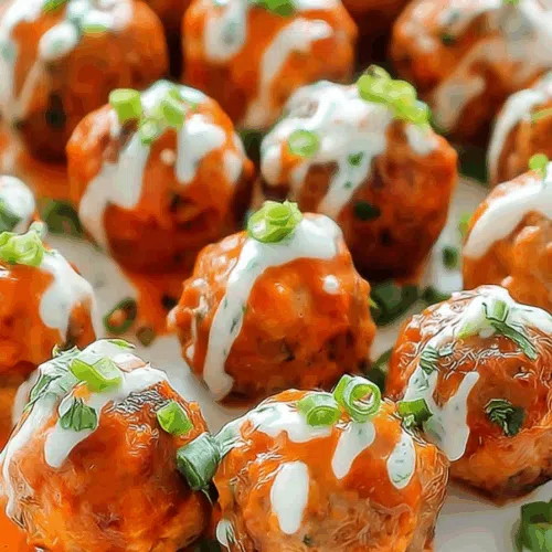 Plated appetizer garnished with fresh herbs and a drizzle of creamy sauce.