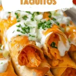 Buffalo Chicken Taquitos