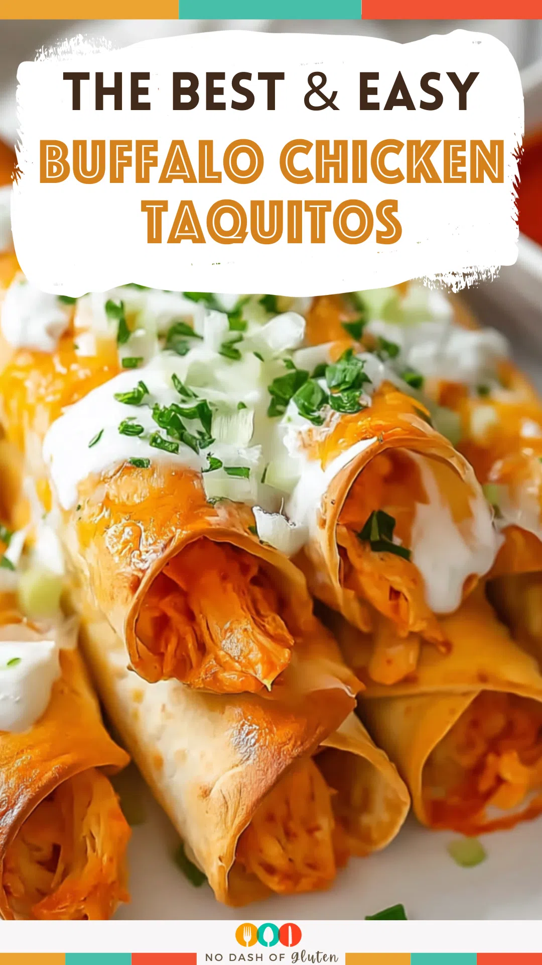 Buffalo Chicken Taquitos