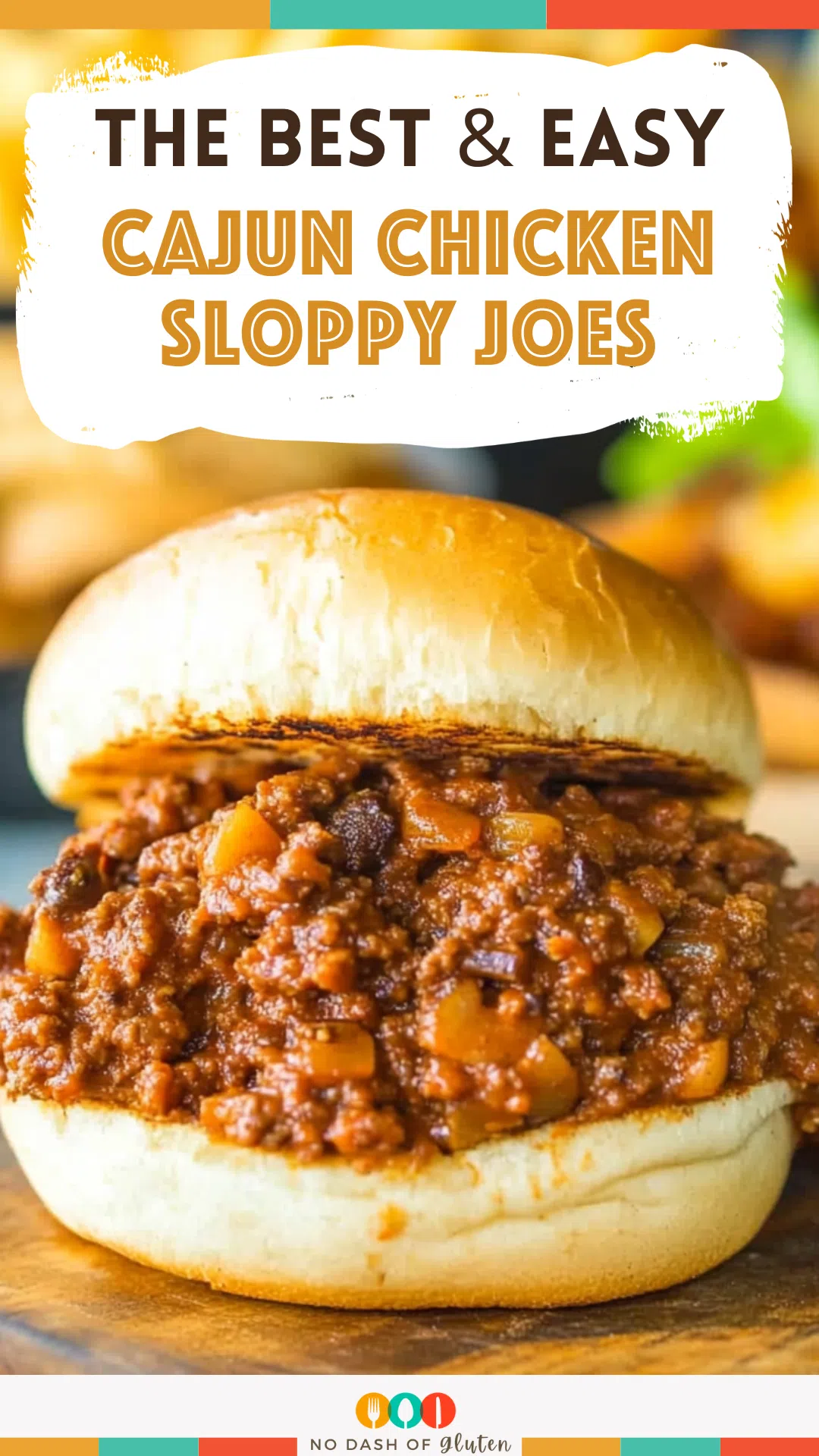 Cajun Chicken Sloppy Joes