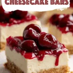 Cherry Cheesecake Bars