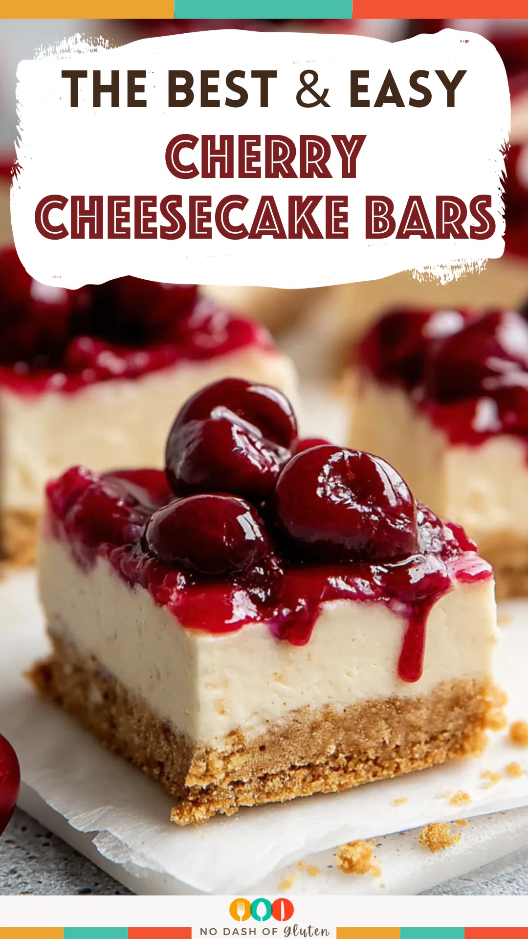 Cherry Cheesecake Bars