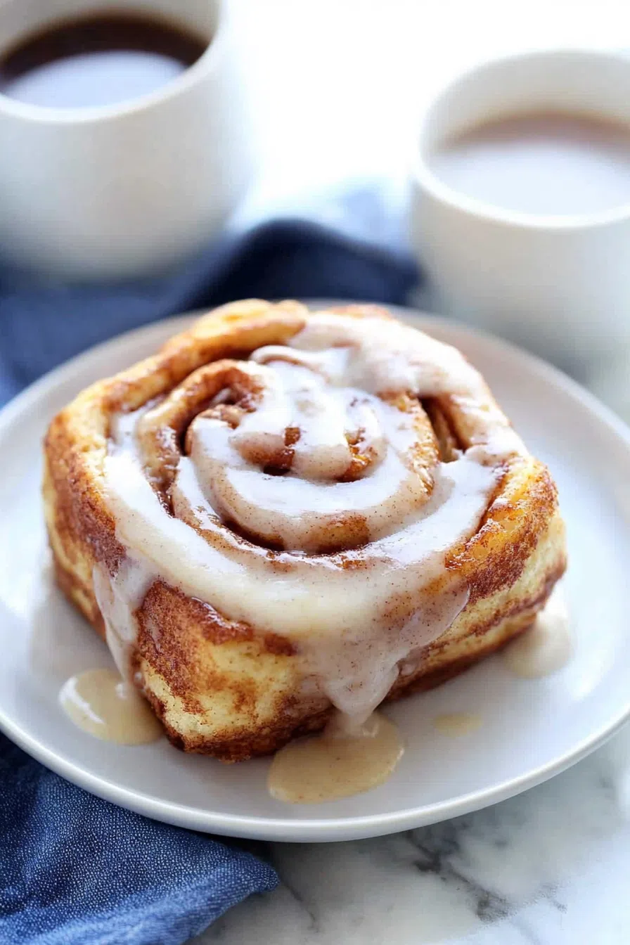 Baked breakfast casserole portioned and plated, ready to serve.
