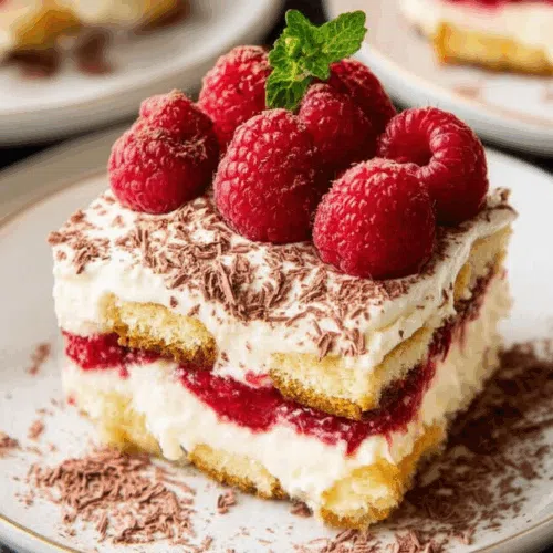 Dessert squares arranged neatly on a serving tray with mint leaves.