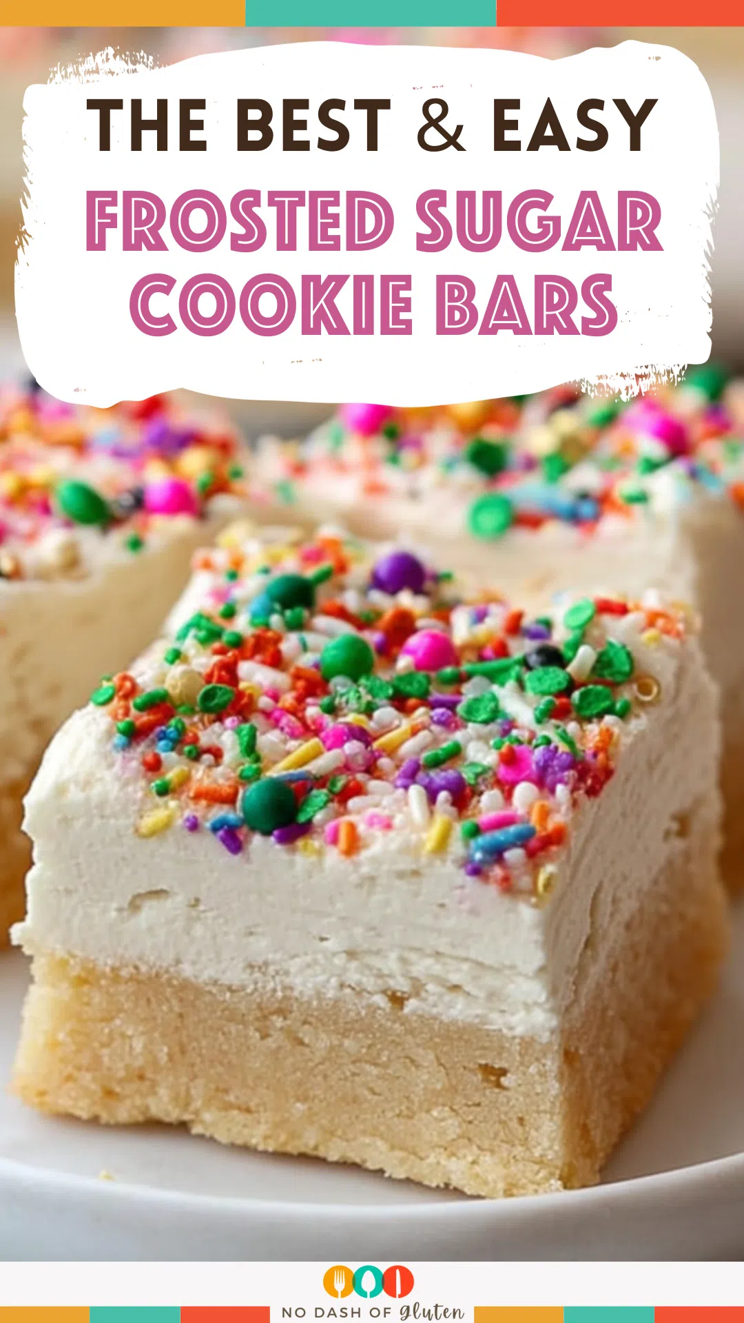 Frosted Sugar Cookie Bars