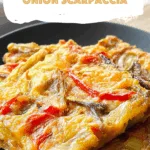 Italian Bell Pepper and Onion Scarpaccia