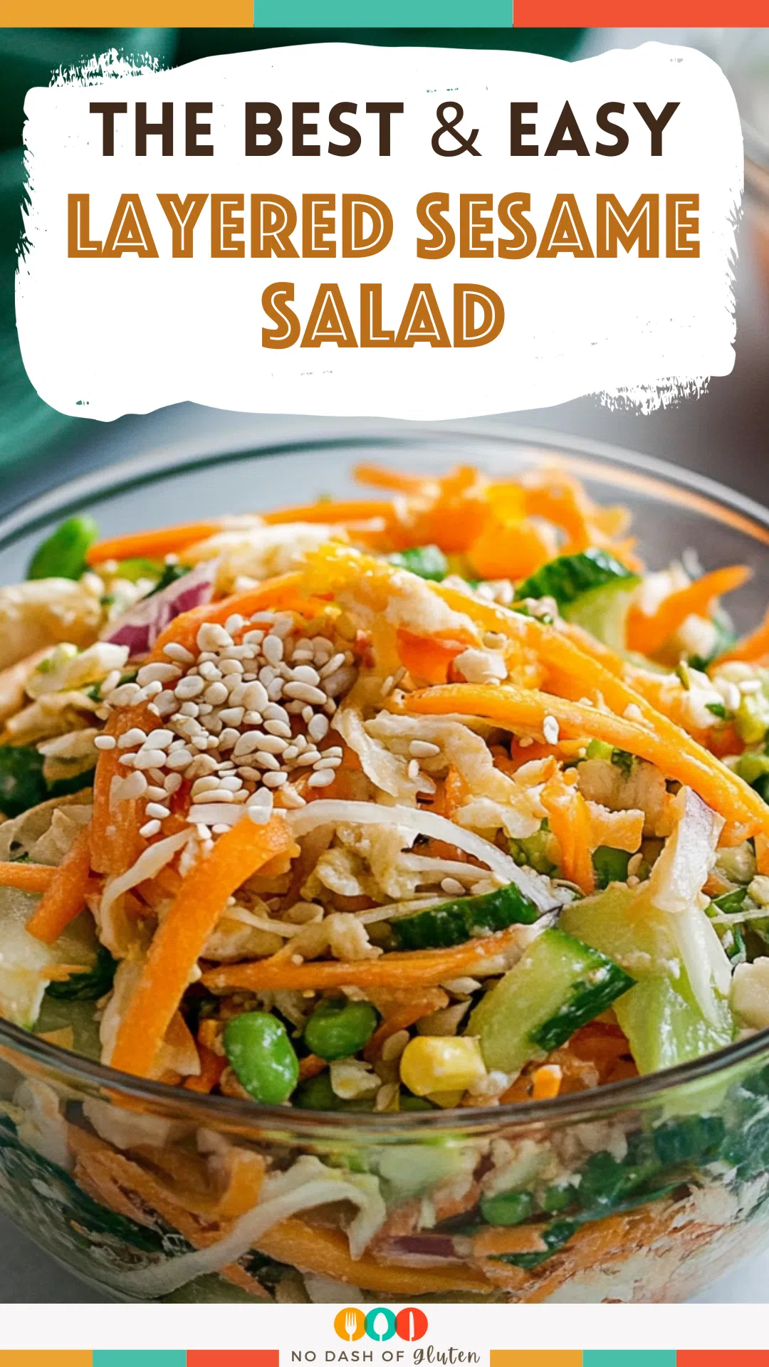 Layered Sesame Salad