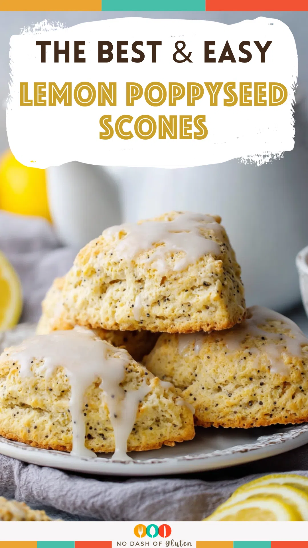 Lemon Poppyseed Scones